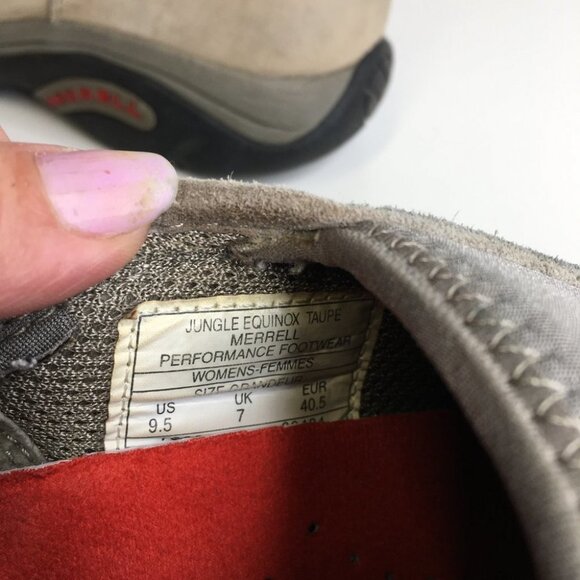 Merrell Equinox Slip On Loafer Size 9.5 Taupe - Picture 9 of 11